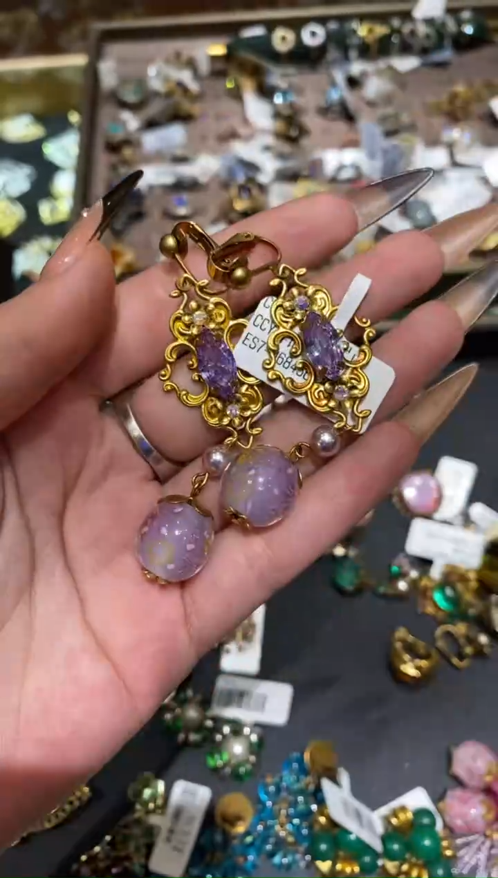 琉璃铜合金楚楚珠宝中古甄选不退换