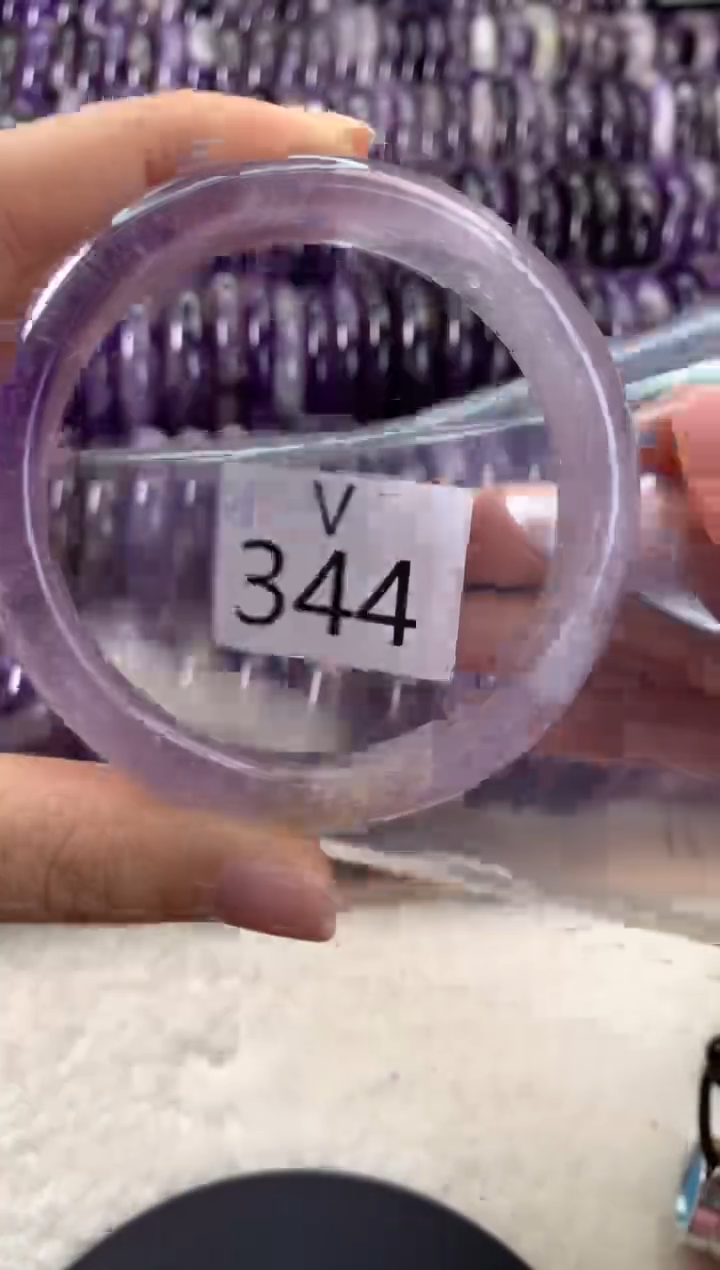 【闪购商品】水晶水晶手镯V未镶嵌344-58