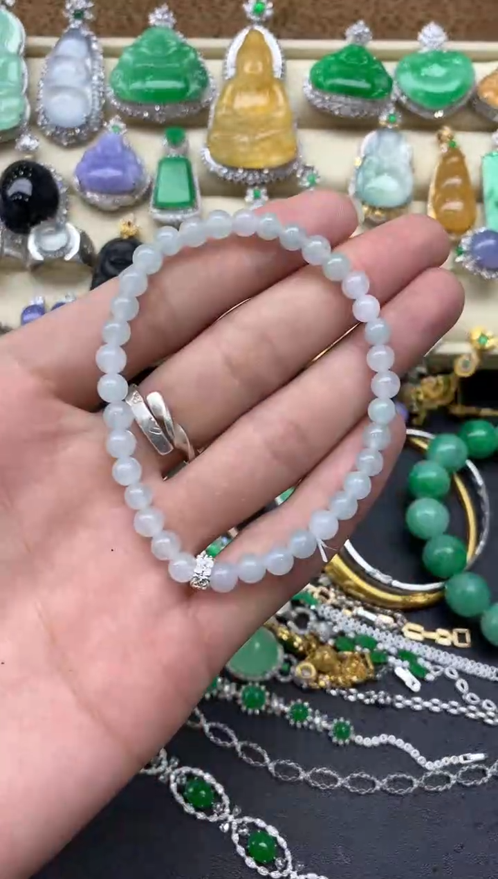 【闪购商品】翡翠手串未镶嵌28-中国好珍宝