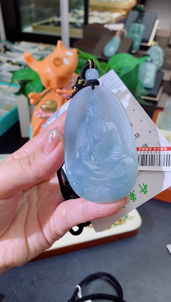 颈饰未镶嵌翡翠M**f缅甸天然翡翠