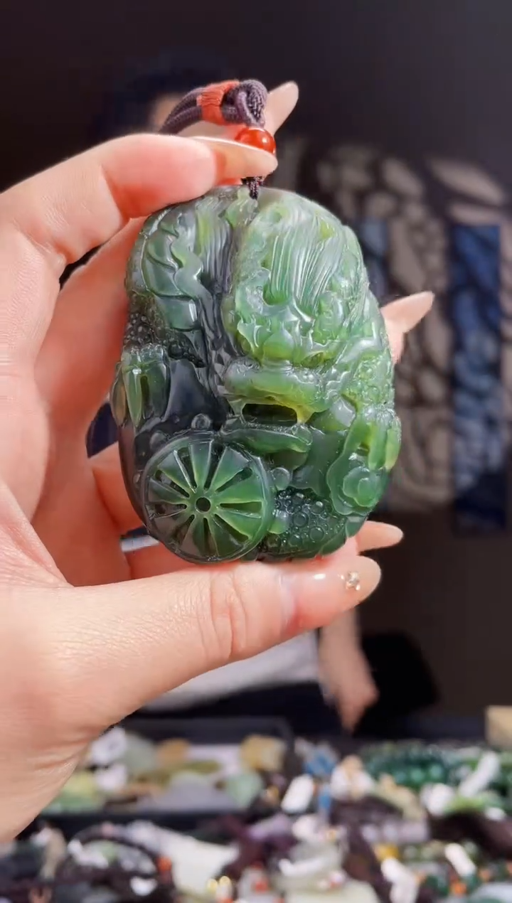 【闪购商品】和田玉颈饰未镶嵌拍一发一