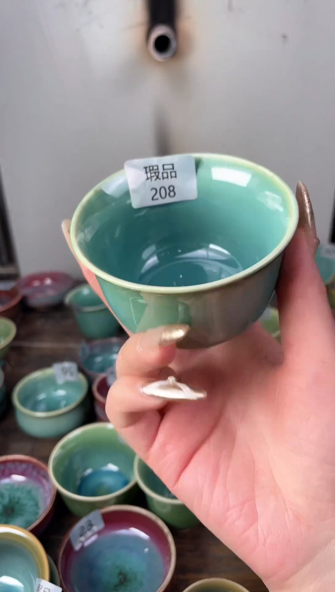 【闪购商品】摆件钧瓷手工茶器窑变