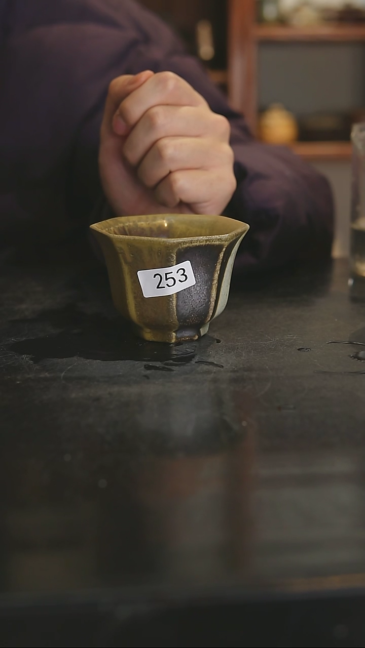 【闪购商品】景德镇柴烧裸烧陶瓷茶杯253