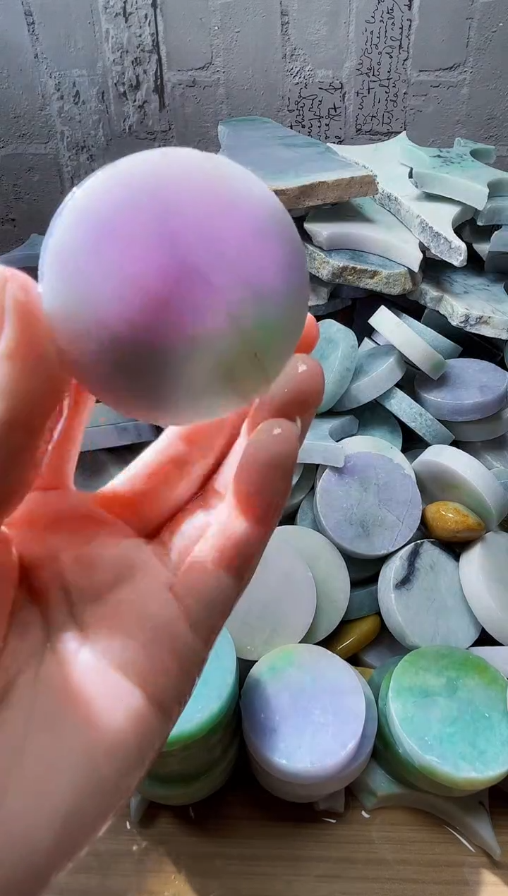 裸石翡翠天然翡翠A货古 南 205