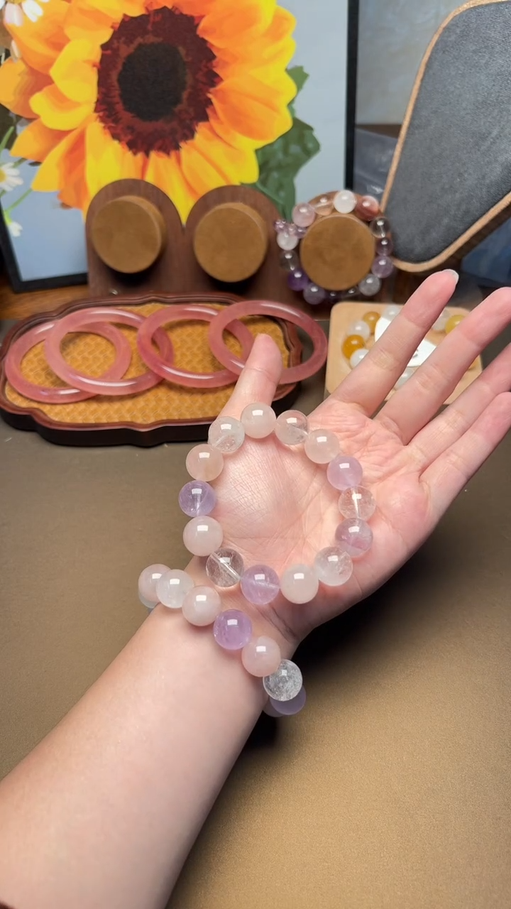 未镶嵌手串水晶1