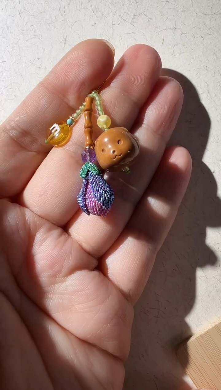 【闪购商品】猴头核桃吊坠后天吊坠提溜