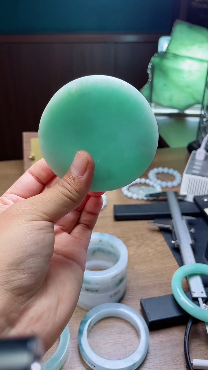 定制翡翠手镯未镶嵌踏*定制