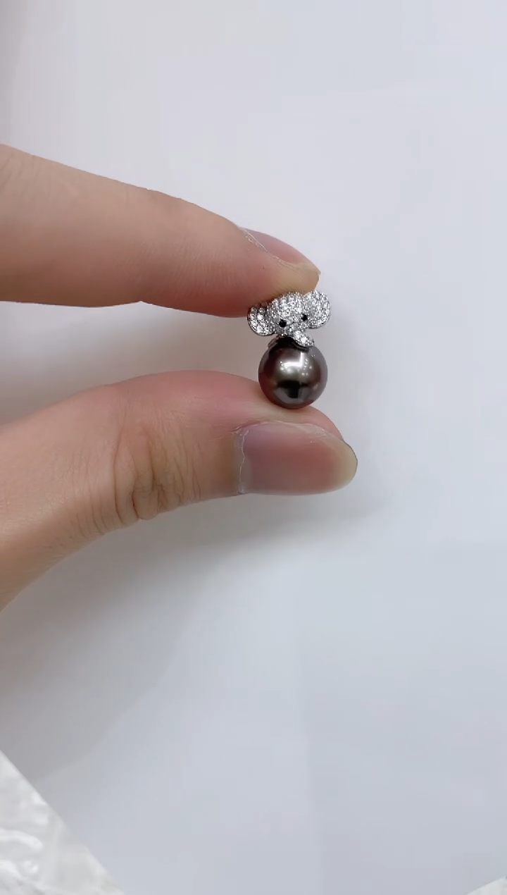 【闪购商品】海水珍珠颈饰银S925镶嵌海水珍珠吊坠