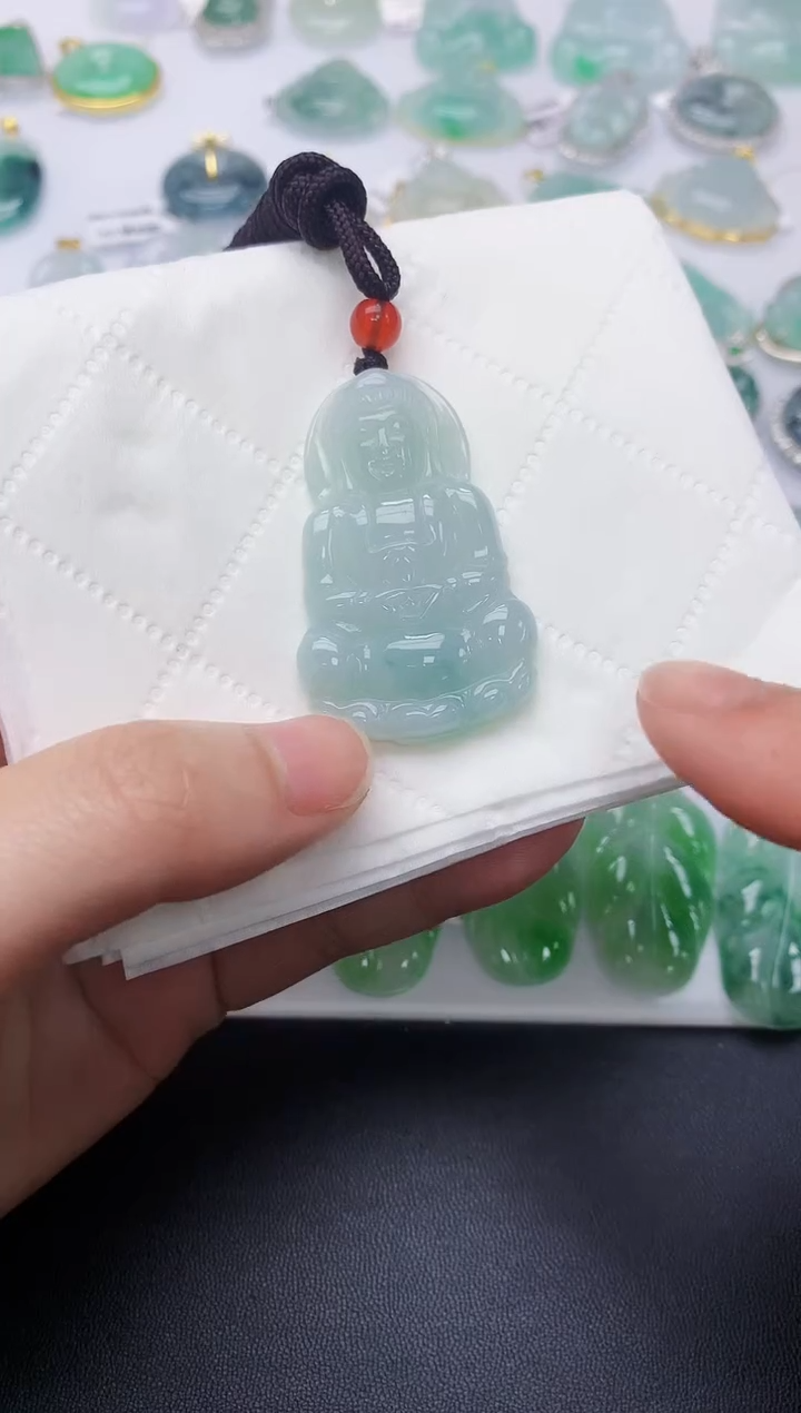 颈饰未镶嵌翡翠天然A货