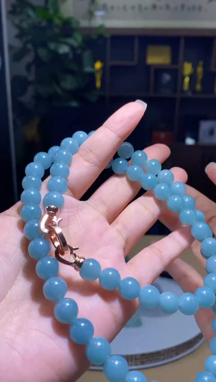 未镶嵌定制翡翠长串