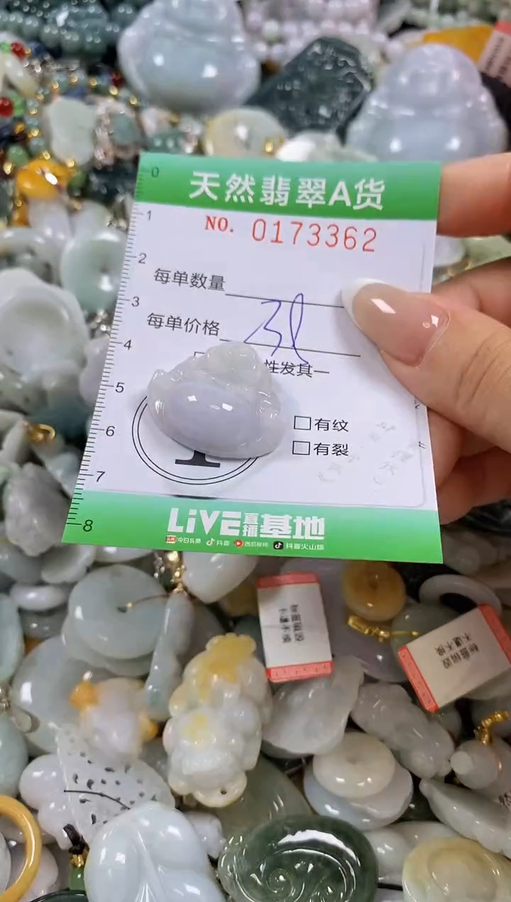 翡翠未镶嵌颈饰闪购0173362多样性发其一