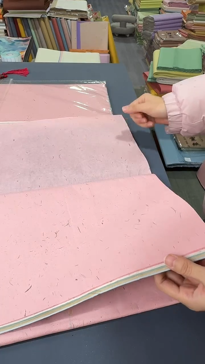 34*69黑皮纤维25张五色*2