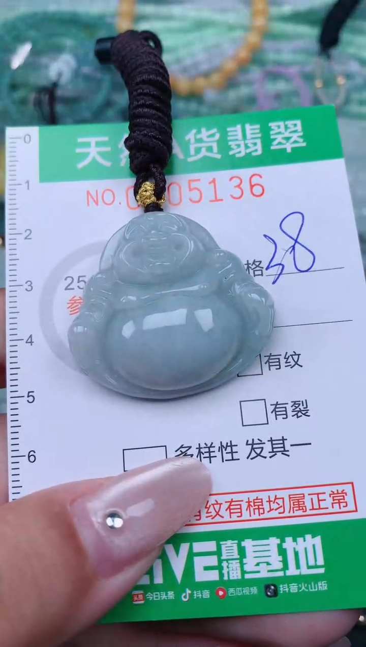 翡翠未镶嵌颈饰.0005136