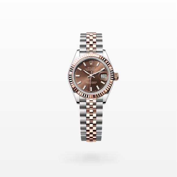 99新 Rolex/劳力士 日志279171/23年全套/咖盘条刻/28表径