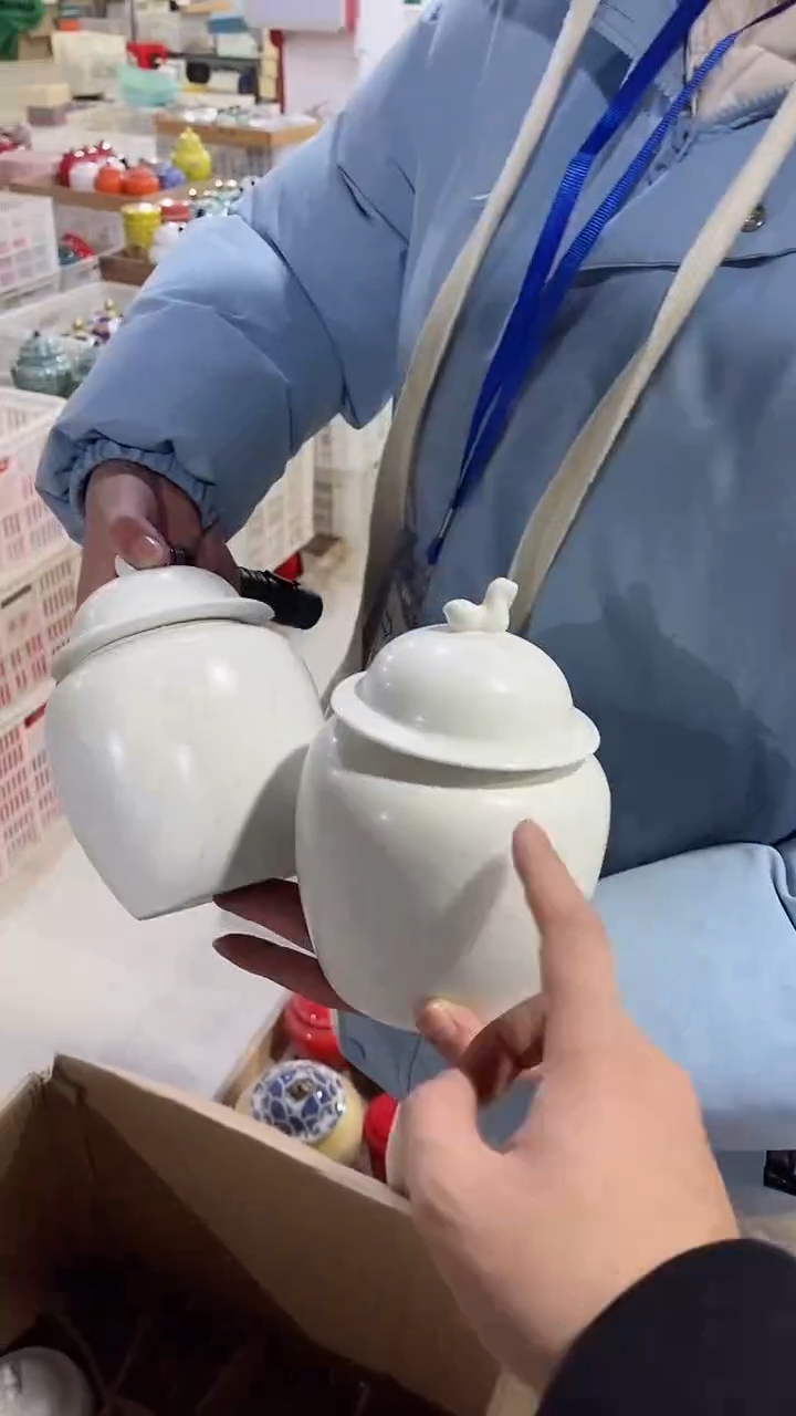 【闪购商品】陶瓷茶叶罐储物密封罐家用绿茶红茶普洱龙井