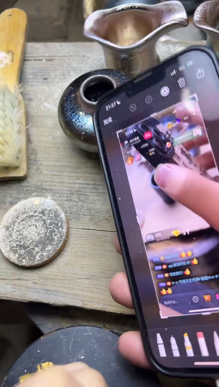 茶盏?**?朱秋敏龙窑开窑现场福利