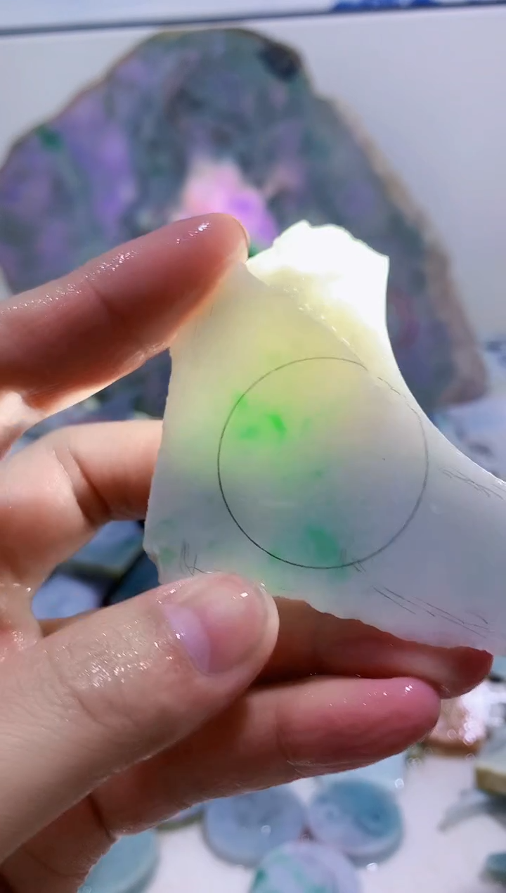 裸石翡翠邪**子0蒙0翡翠珠宝568