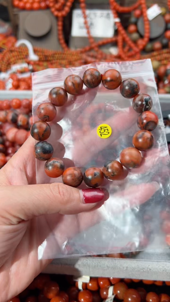 【闪购商品】南红玛瑙手串未镶嵌13+