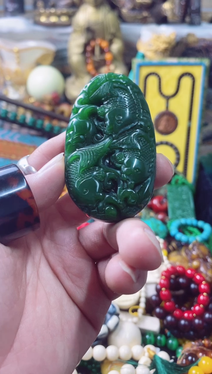 【闪购商品】和田玉（碧玉）主播推荐主播推荐未镶嵌  