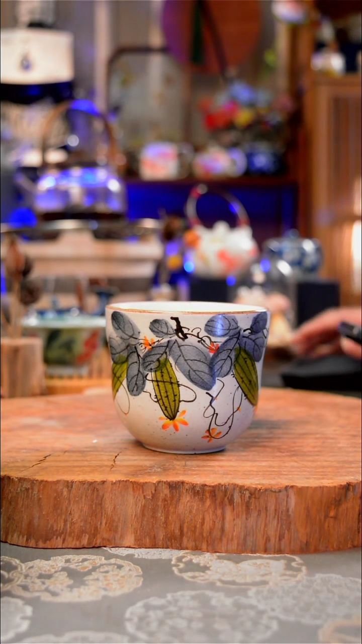 【闪购商品】杯子丝瓜手工手绘手工手绘