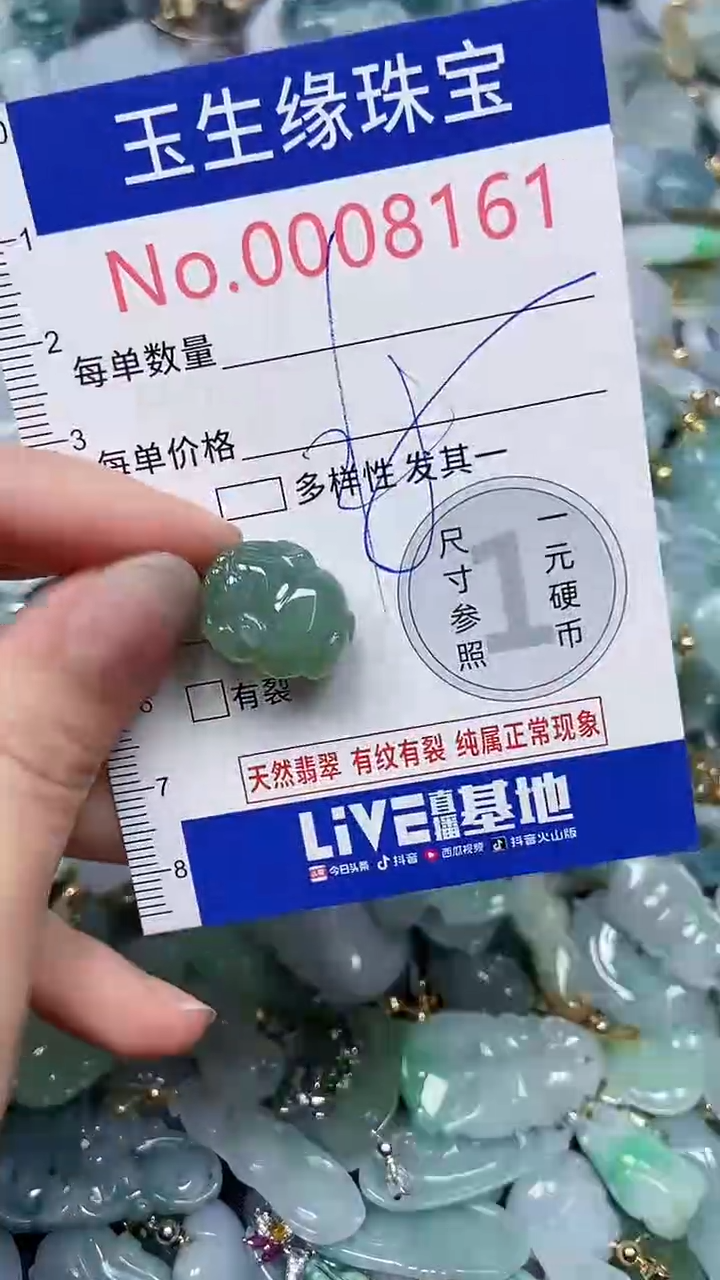 【闪购商品】翡翠颈饰未镶嵌闪购00008161