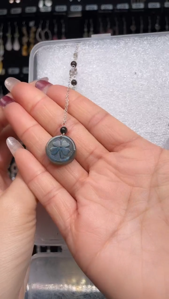 【闪购商品】紫晶耳饰银S925镶嵌 我是女娇娥