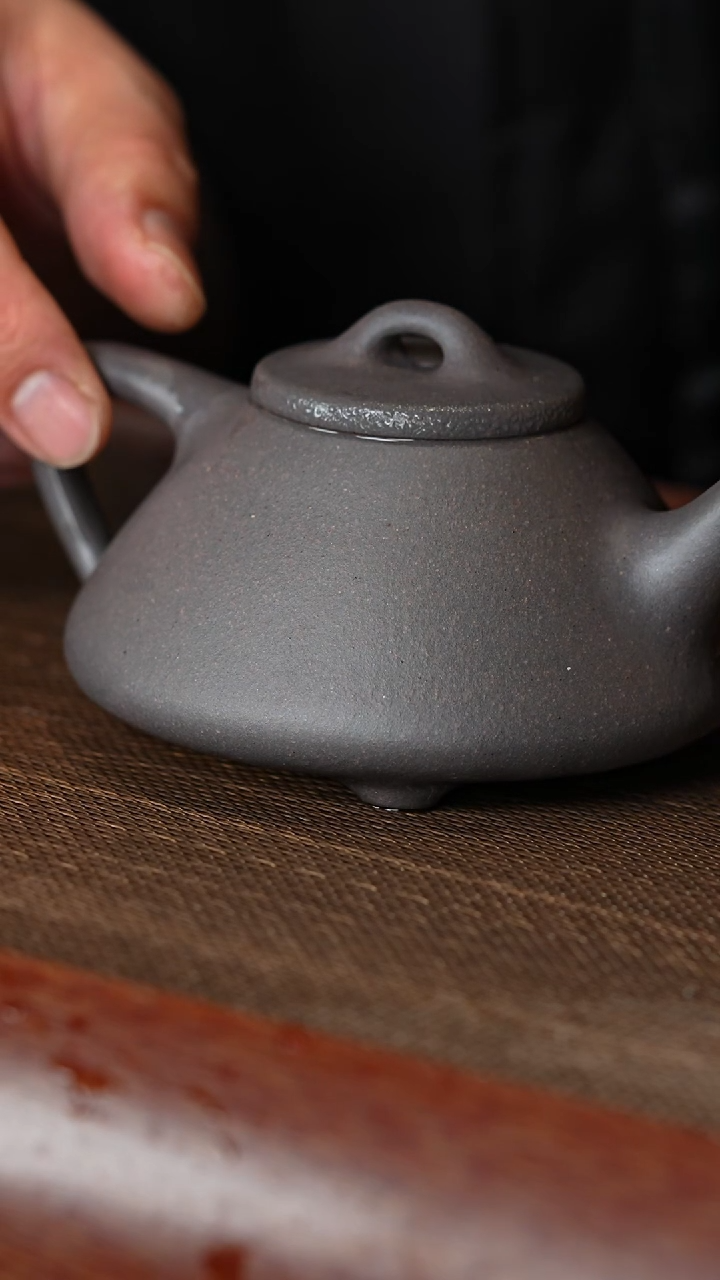 【闪购商品】紫砂茶壶子冶天青半手工