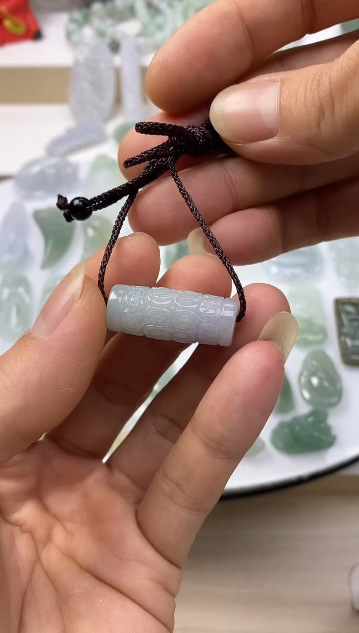 颈饰未镶嵌翡翠13天然缅甸翡翠A货