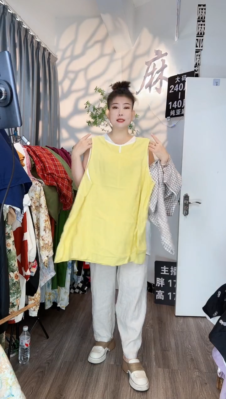 亚麻大码女装系列。