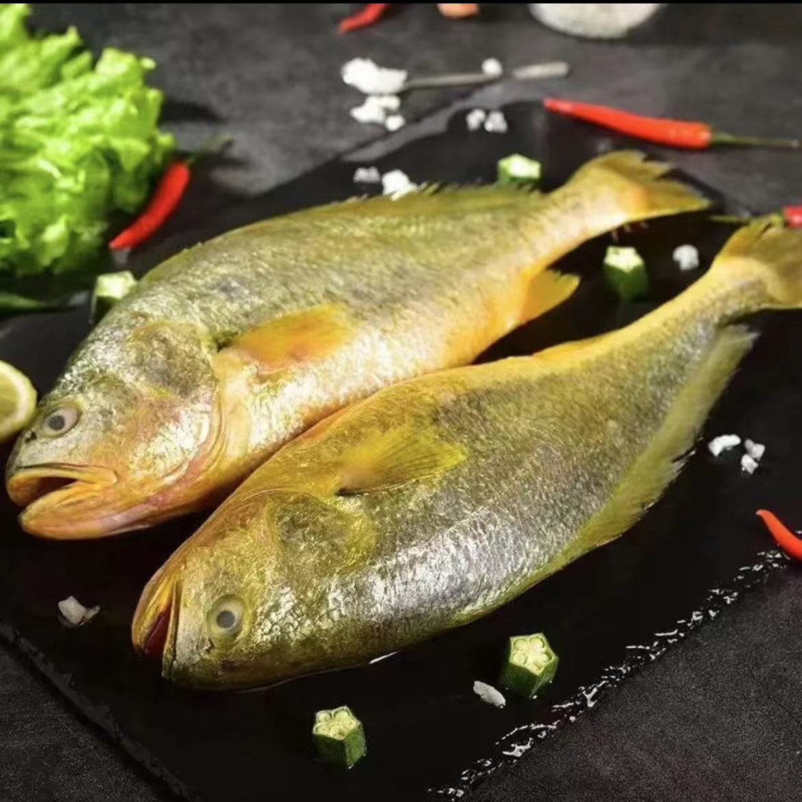 【半野生黄花鱼】半野生精品半野生黄花鱼肉质鲜美送礼佳品