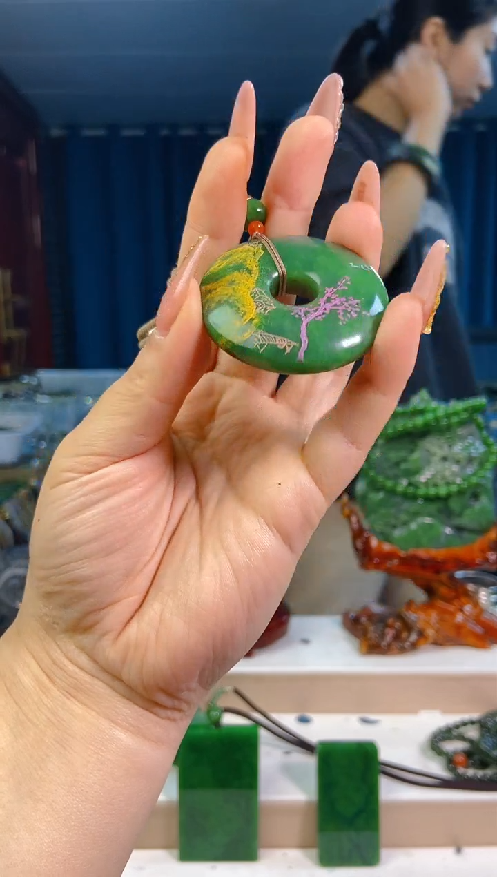 【闪购商品】和田玉挂件未镶嵌1