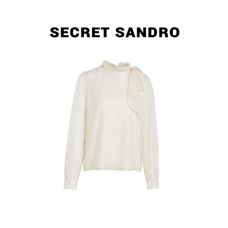 【佳人】Secret Sandro 楚楚 衬衫 C65299186C