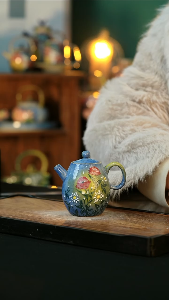 【闪购商品】杯手绘心瓷陶瓷浮力