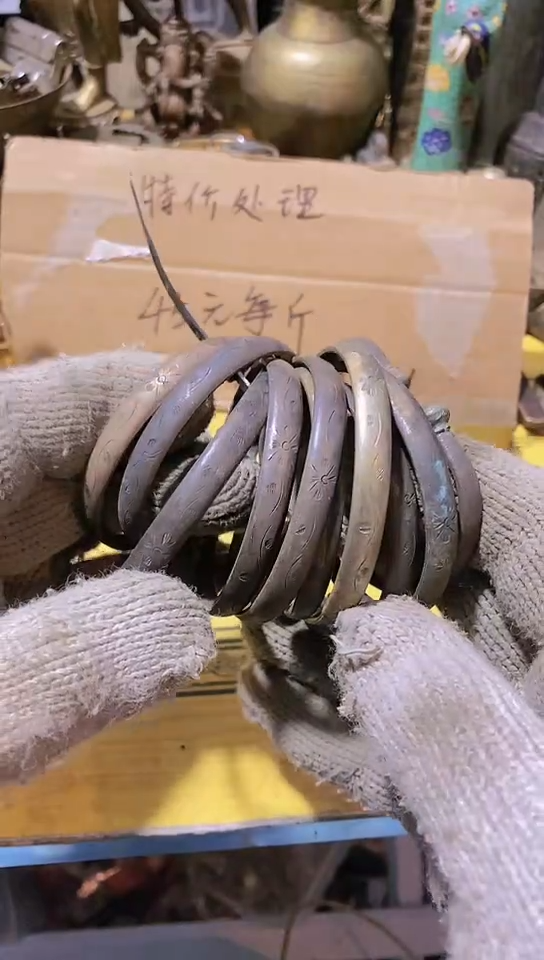 春**堂金属工艺品二手旧货默认瑕疵