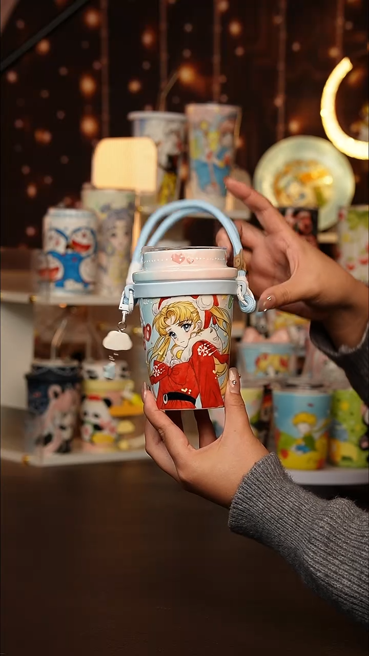 （玉泥）景德镇手工手绘文创陶瓷杯·