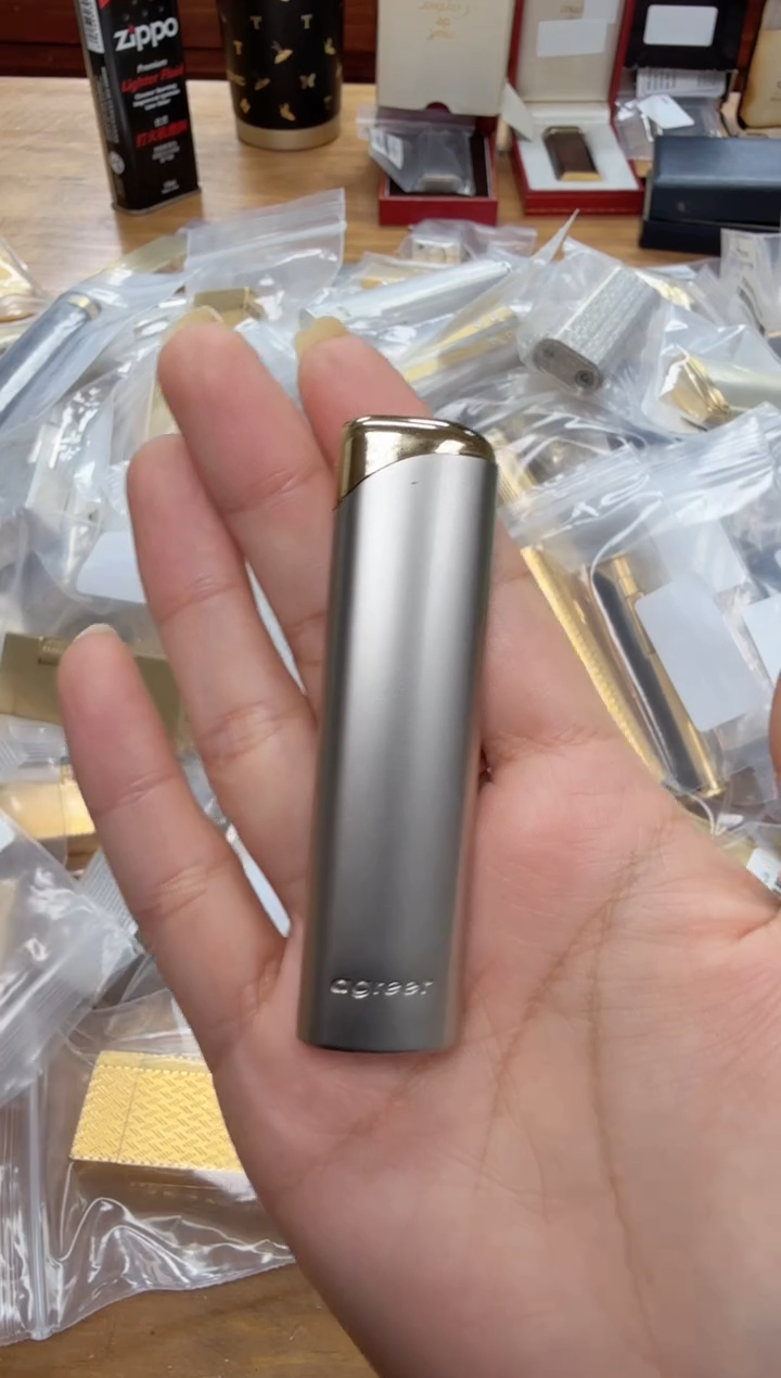纯铜02 电子防风银色