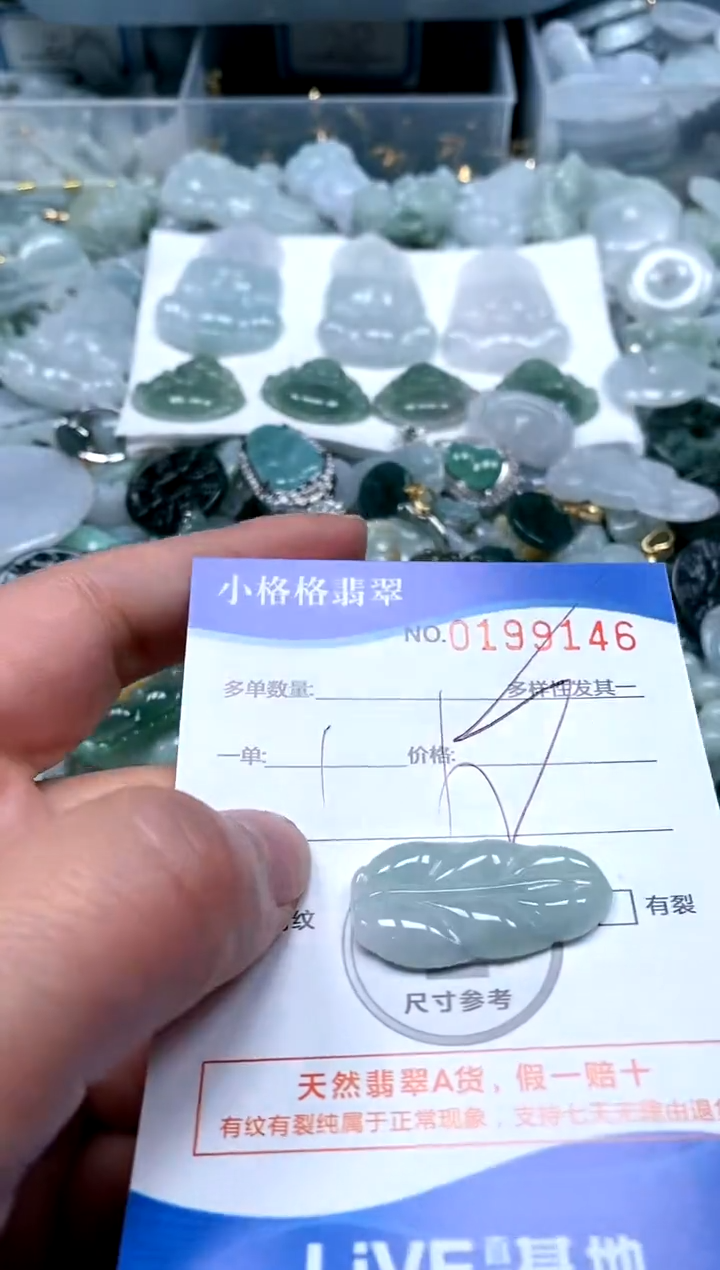 【闪购商品】翡翠颈饰未镶嵌闪购商品0199146