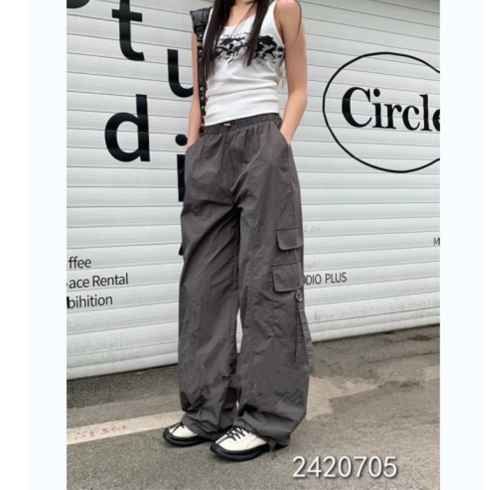 小妳XiaoNi———（夏款工装休闲裤2420705）