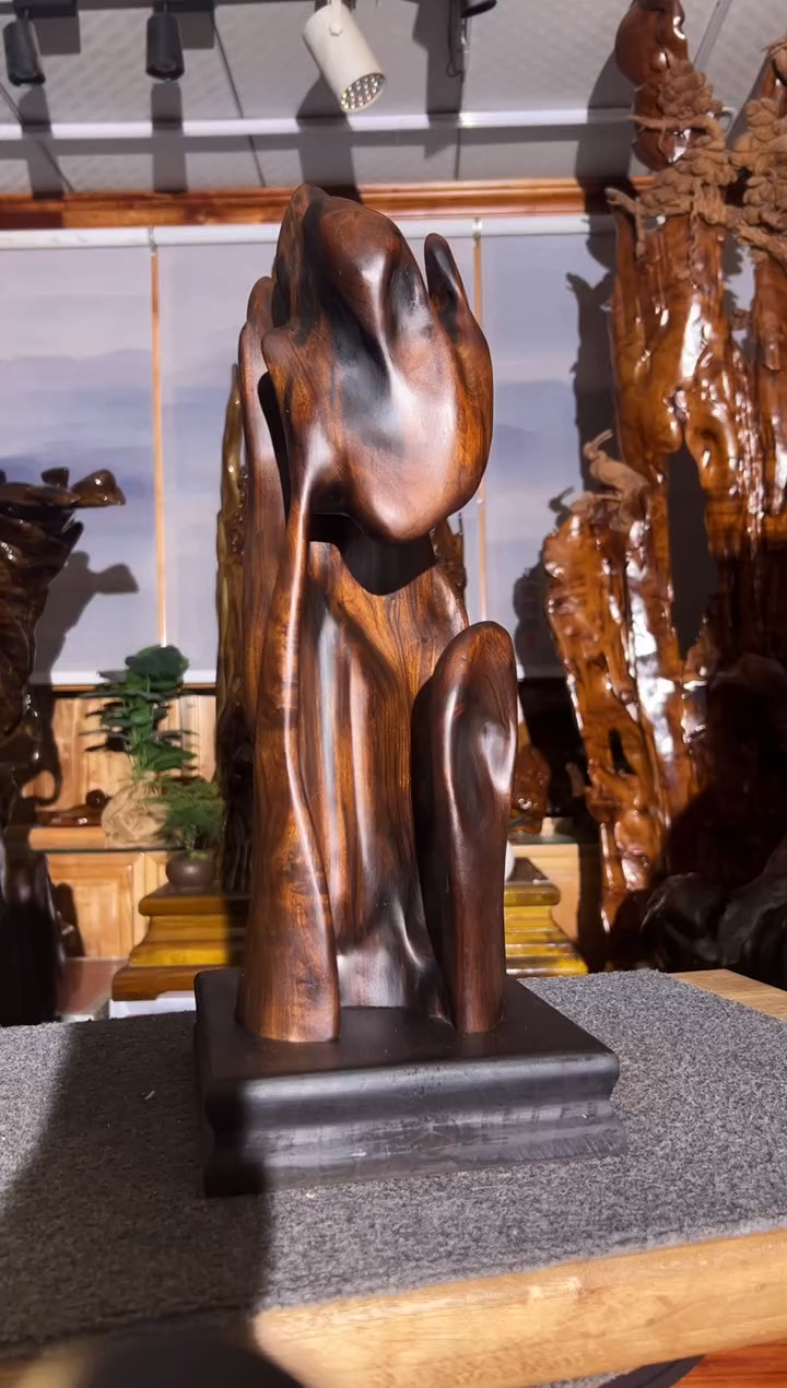 【闪购商品】木金丝楠小叶桢楠乌木摆件