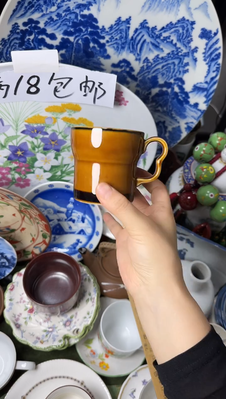 其他陶006老古瓷盘