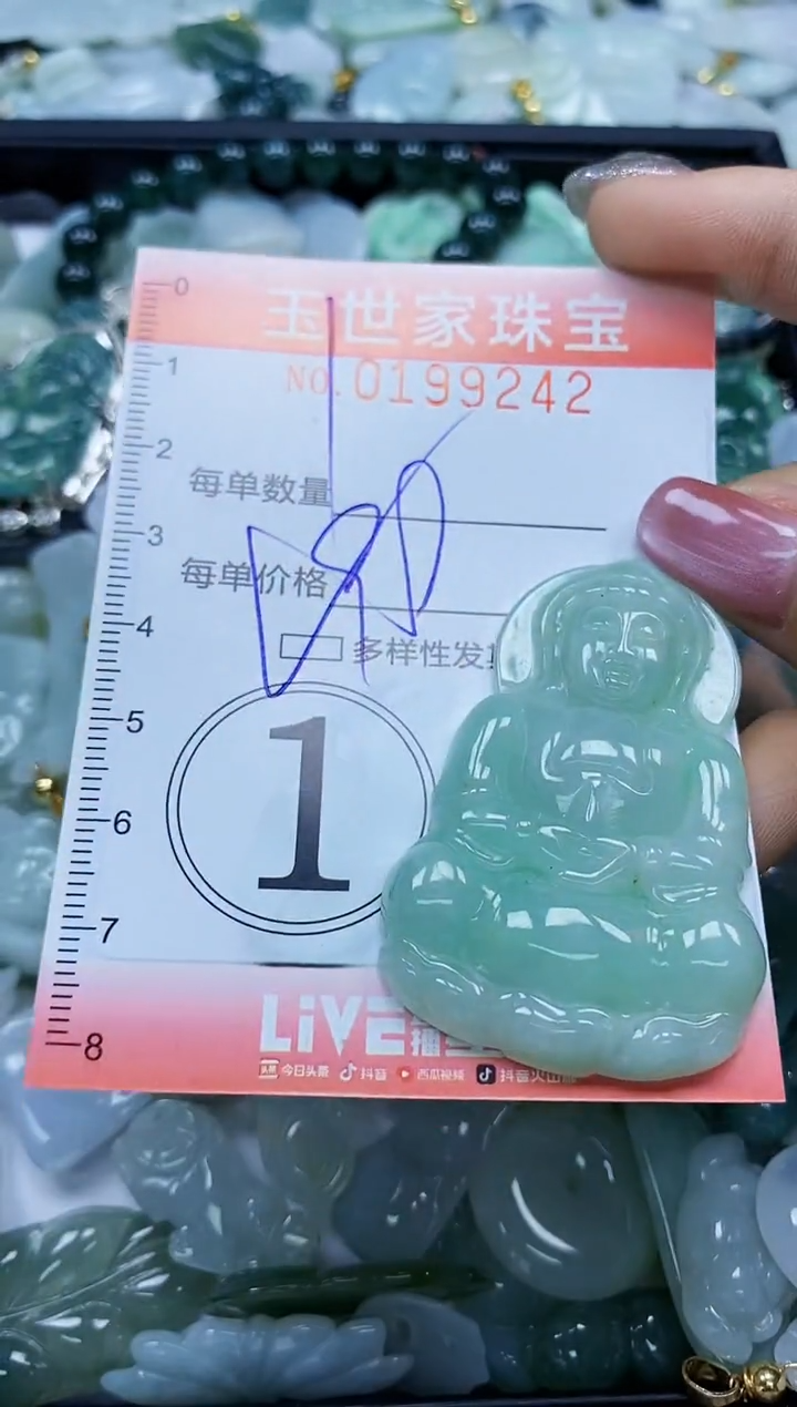 【闪购商品】翡翠颈饰未镶嵌闪购0199242多样性发其一