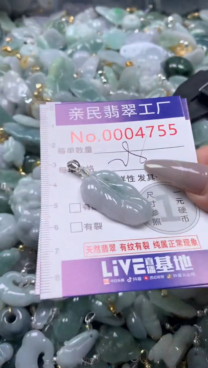 颈饰未镶嵌翡翠4755