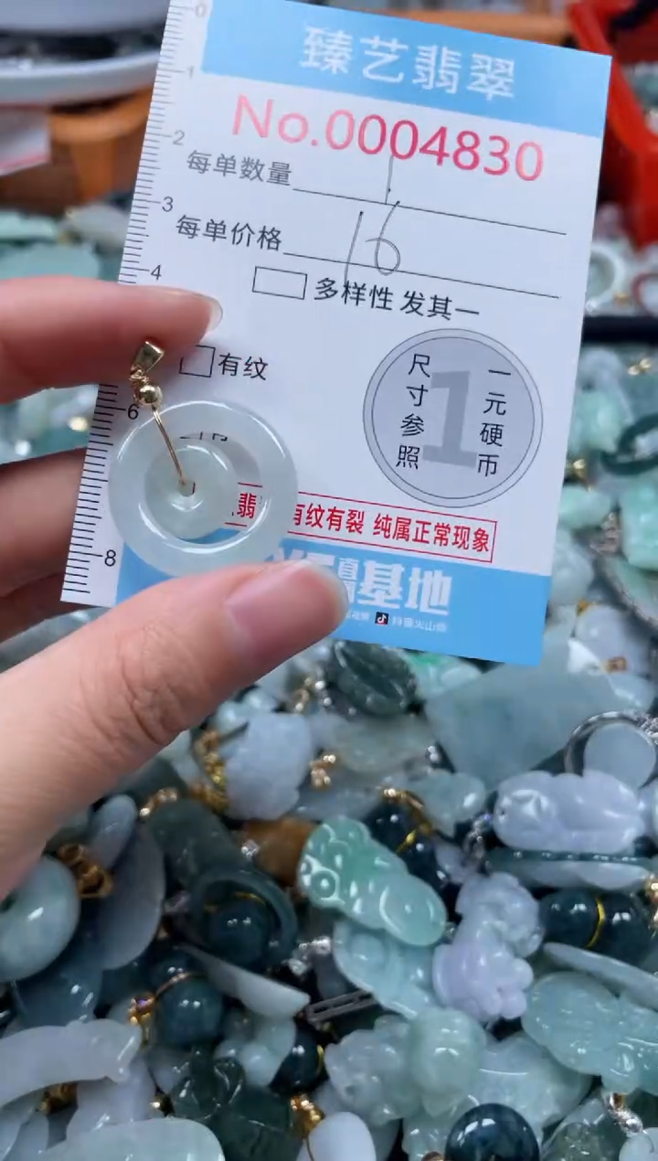 颈饰未镶嵌翡翠4830