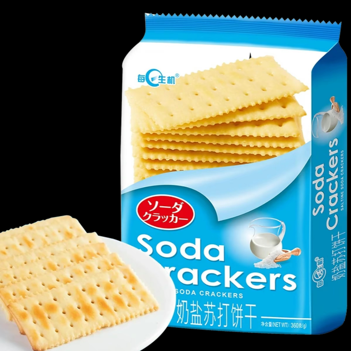 每日生机奶盐苏打饼（新版）360g*3