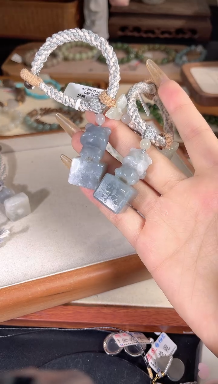 未镶嵌手链和田玉多样性发其一孤品默认微瑕