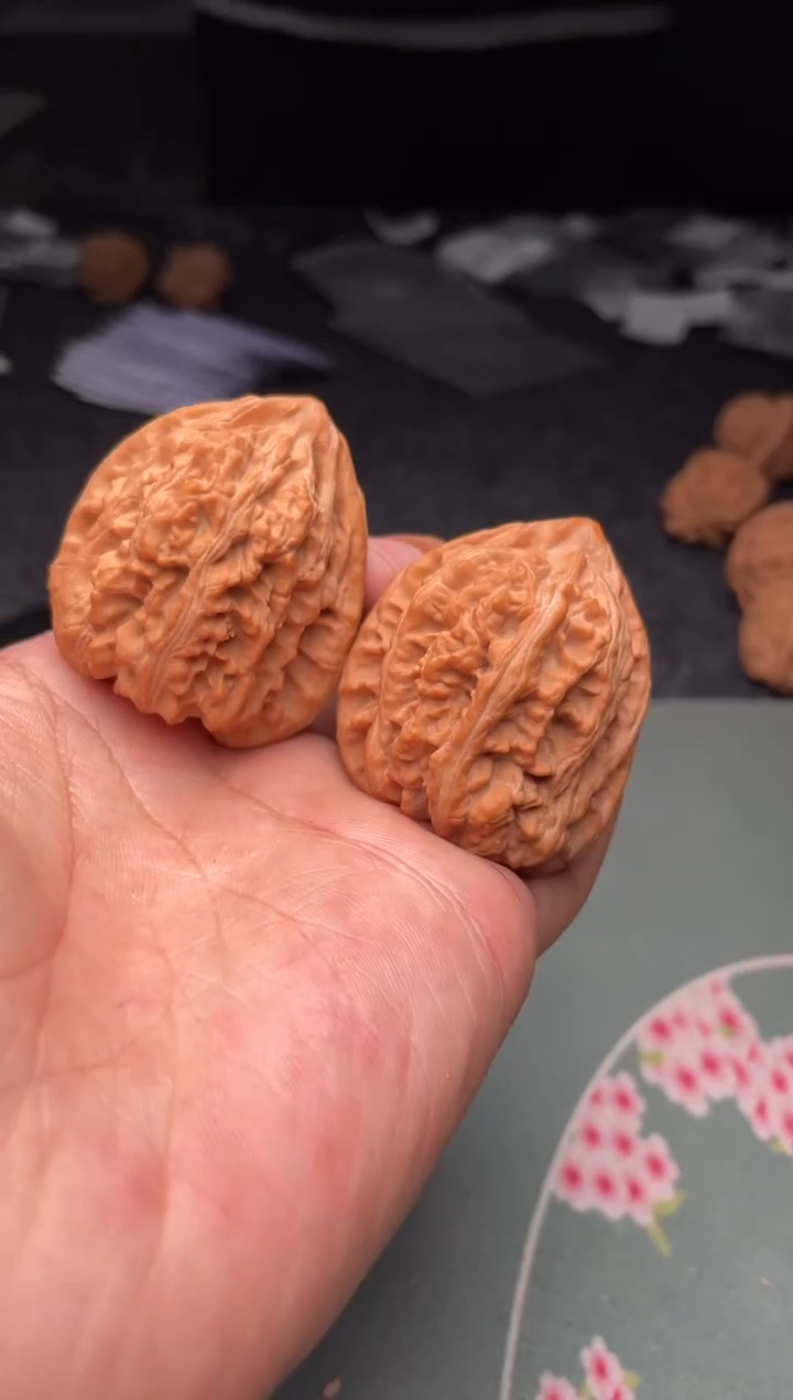 把件文玩核桃a76  三阳谷   39尺