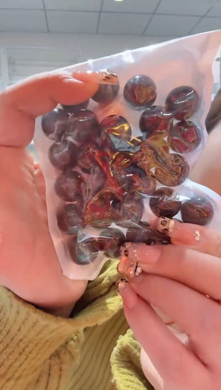 琉璃1443卡16红黑色30个