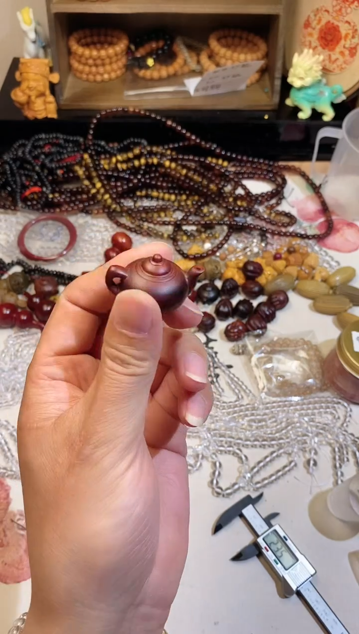 【闪购商品】非洲檀香把件把把壶小叶