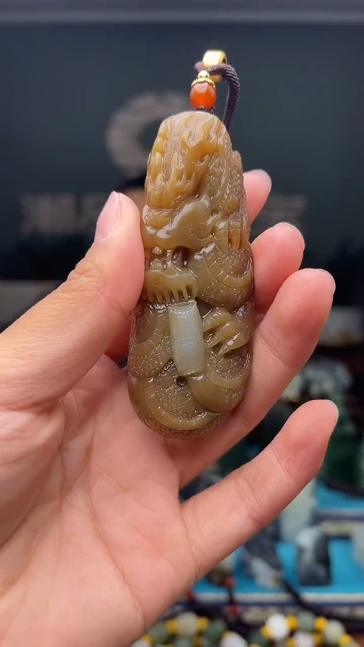 未镶嵌和田玉挂件1