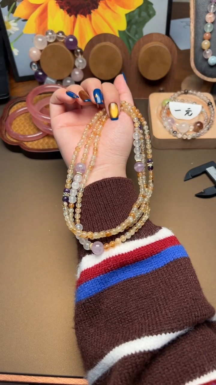 未镶嵌手串水晶1